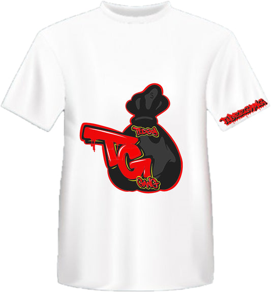 Tidee gang Moneybag logo T-SHIRT